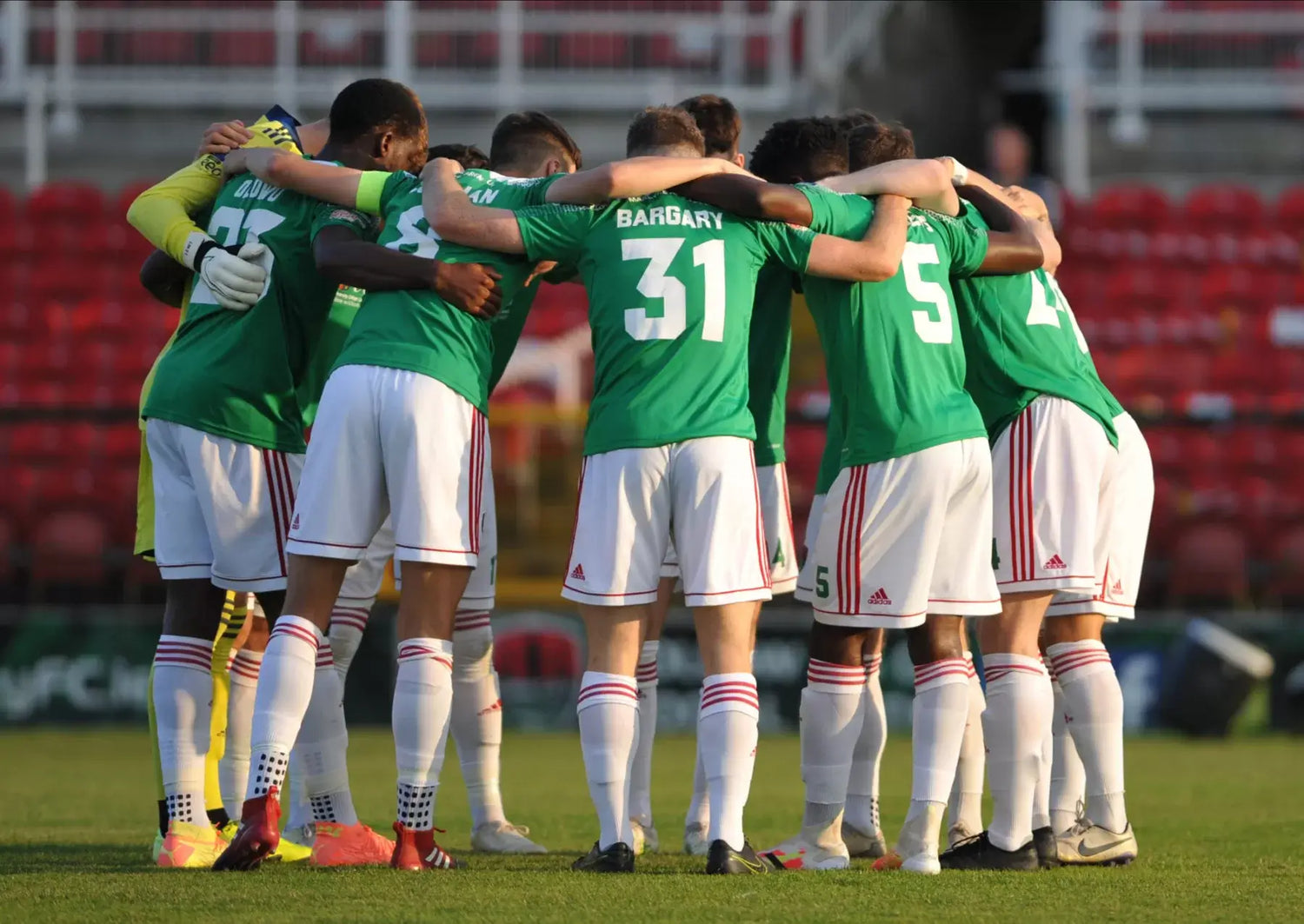 Team news ahead of Shamrock Rovers tie
