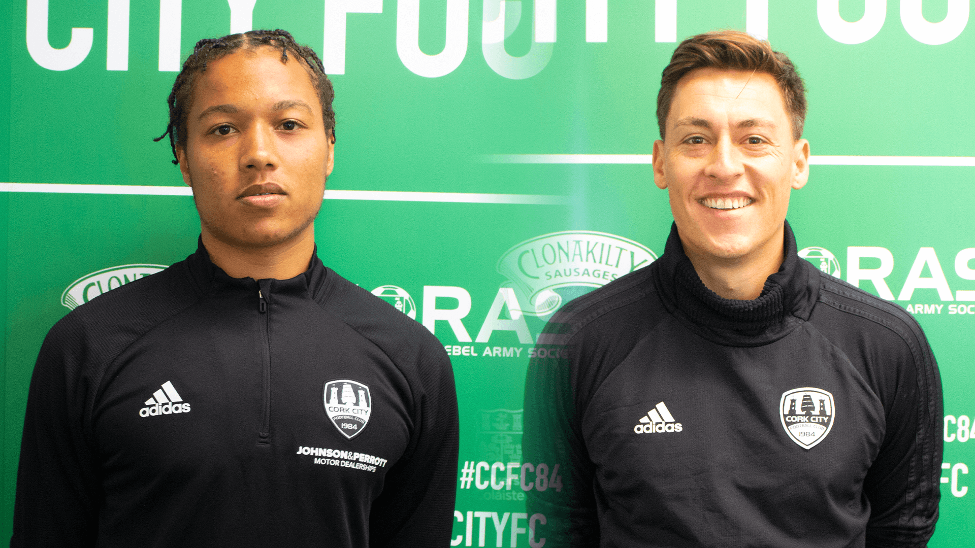 City sign Kit Elliot and Scott Fenwick!