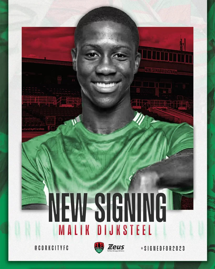 Malik Dijksteel signs for City!