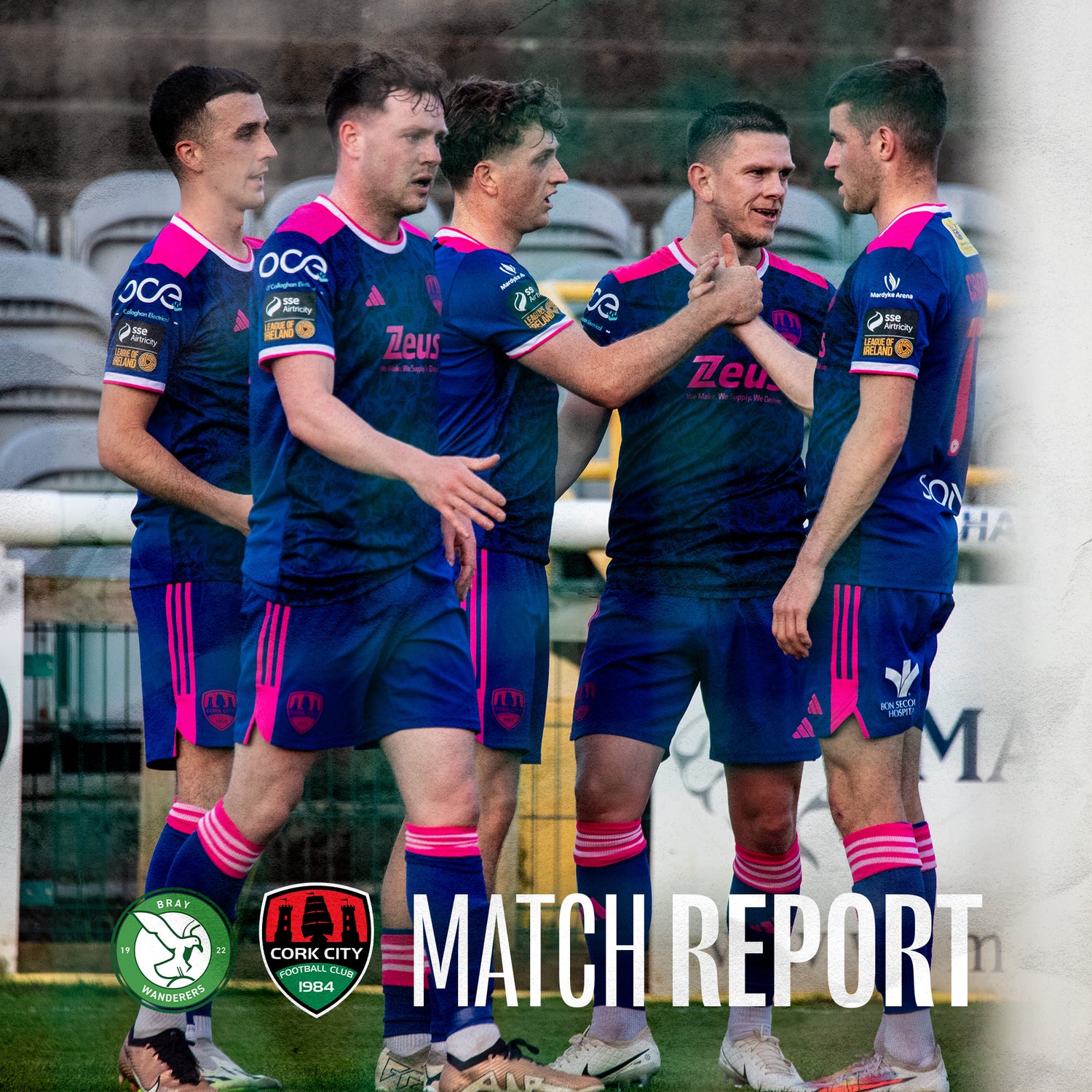 Match Report: Bray Wanderers 1-3 City