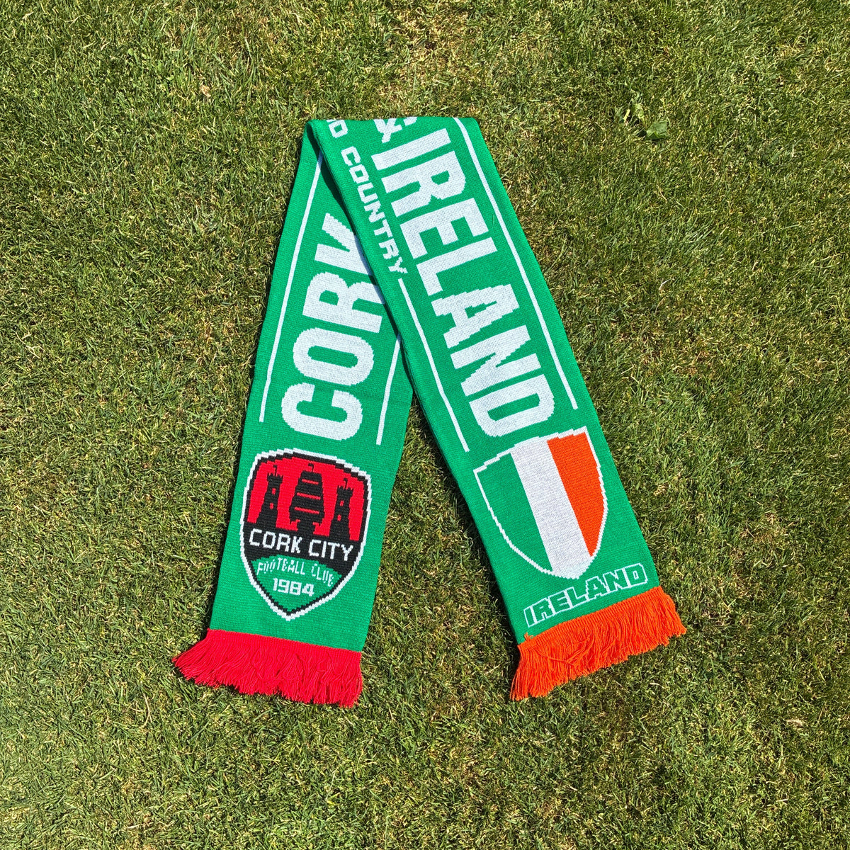 CCFC & Ireland Half/Half Scarf