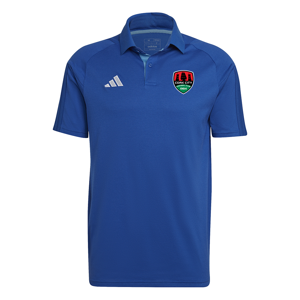 Adidas Tiro 23 Competition Polo - Royal Blue / Pulse Blue