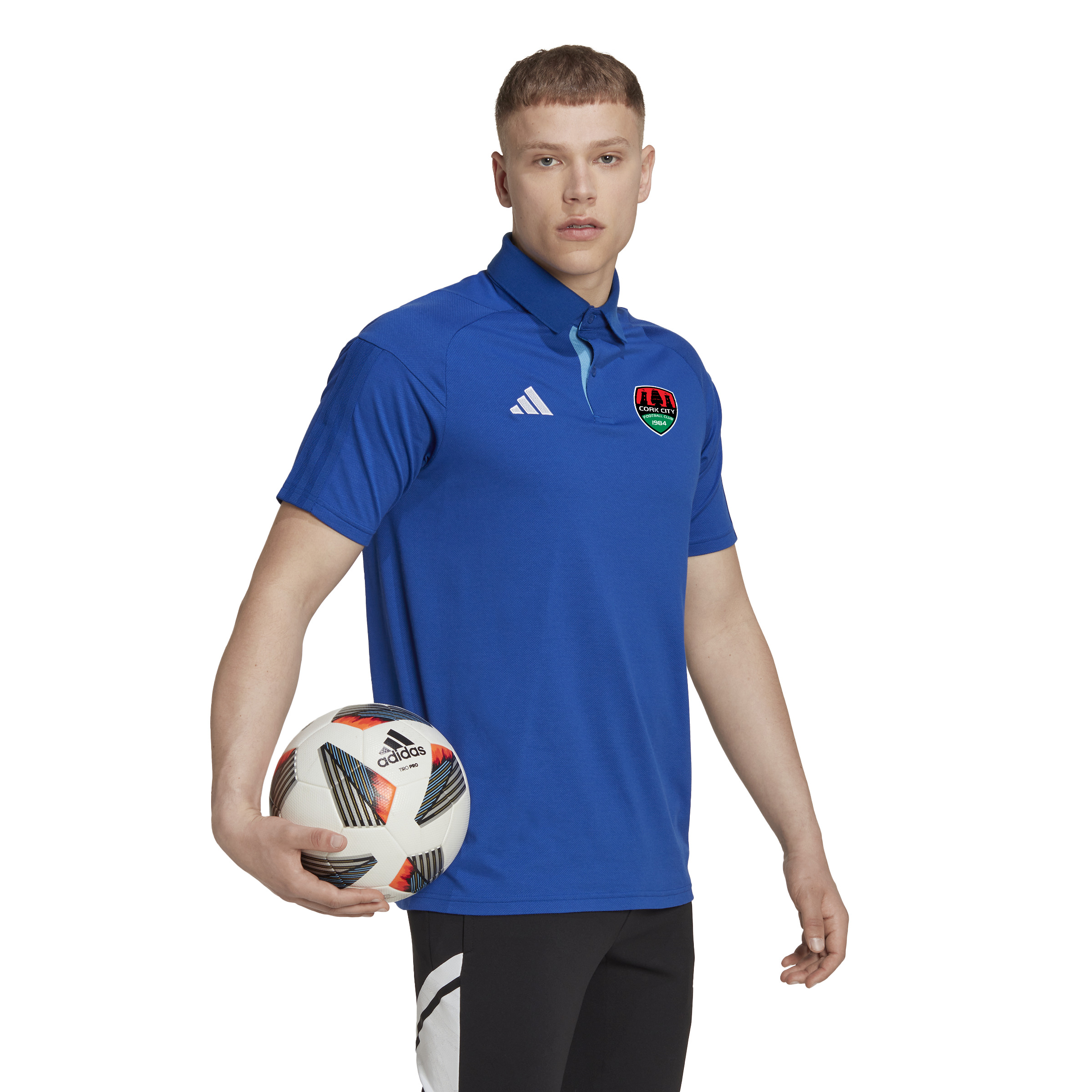 Adidas Tiro 23 Competition Polo - Royal Blue / Pulse Blue