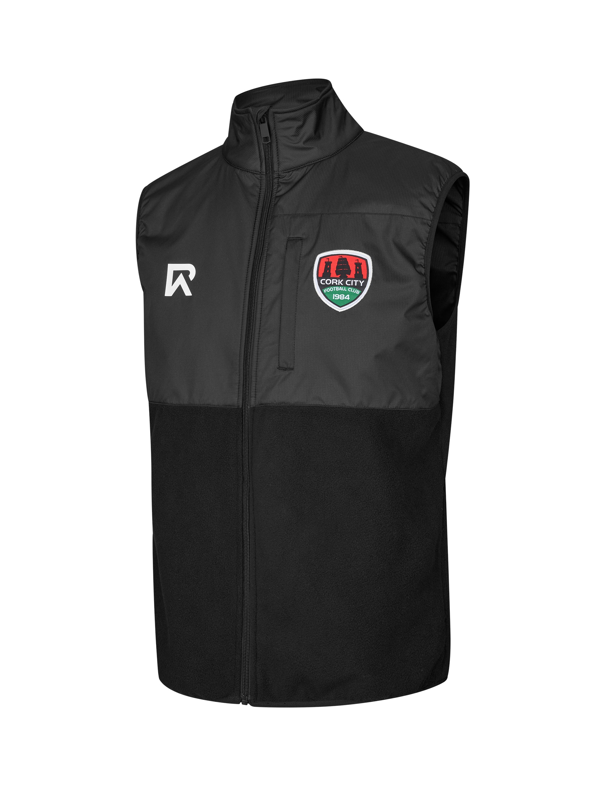 2025 Black Gilet Fleece - Adult