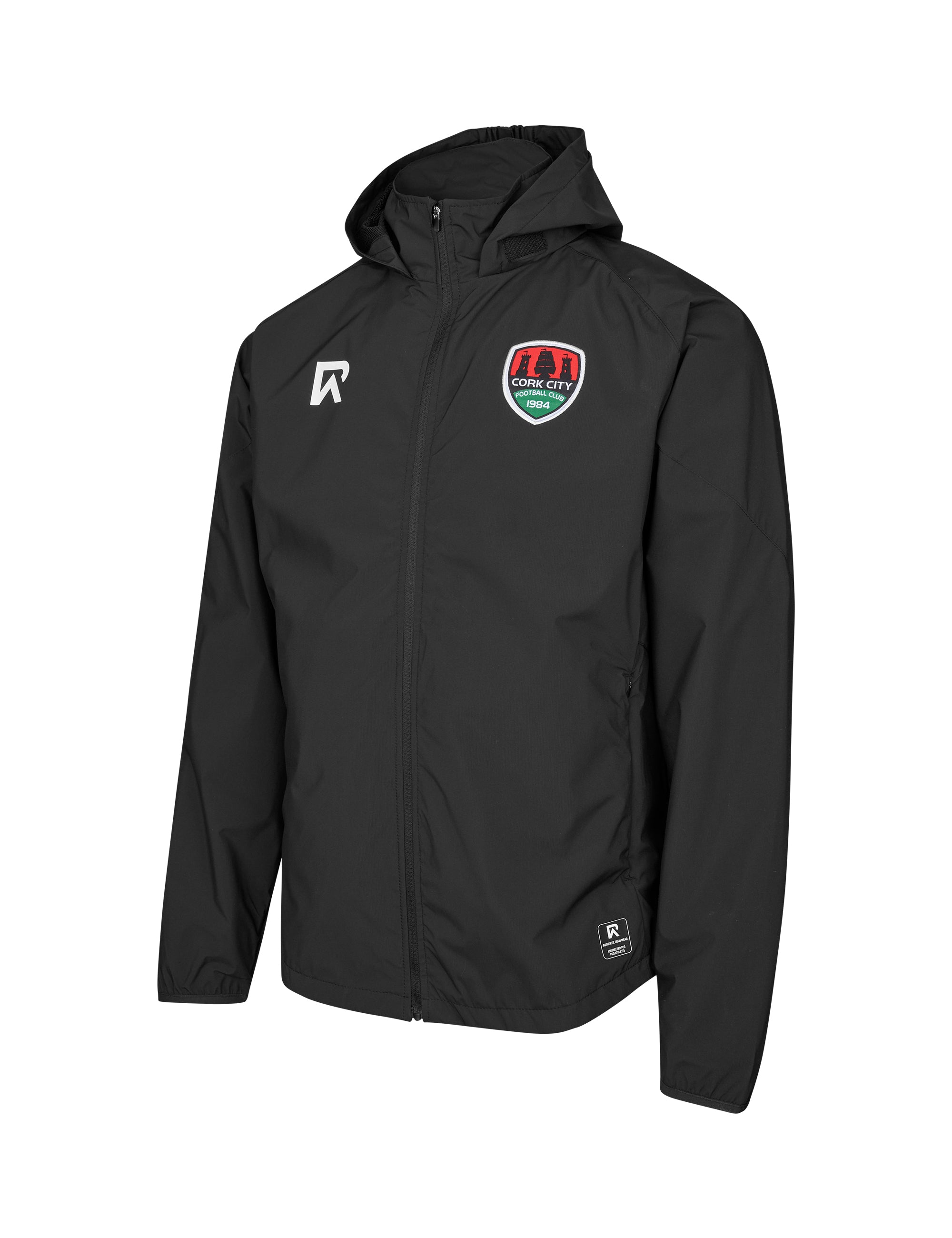 2025 Black Rain Jacket - Kids / Youths