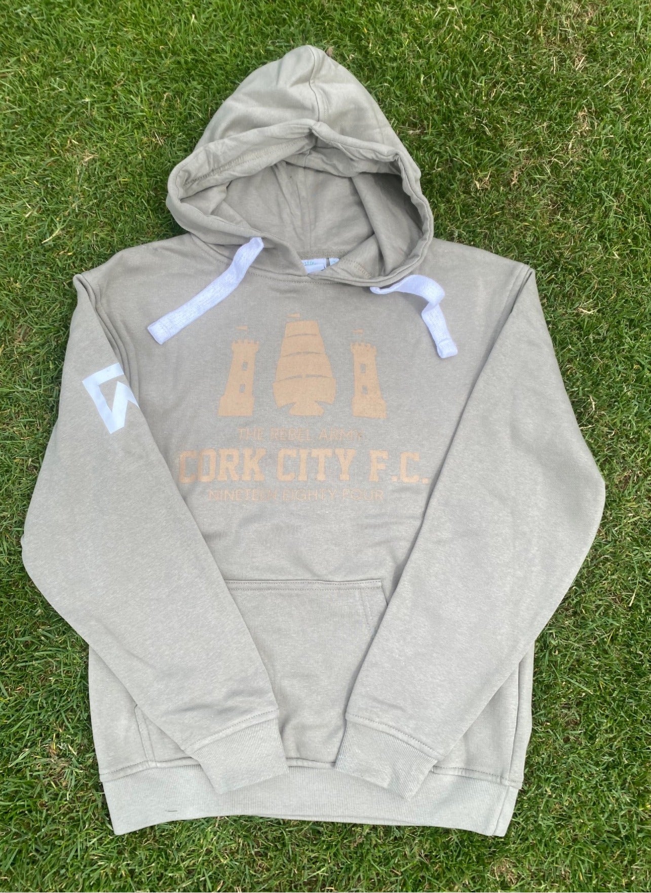 CCFC - Adults Crest Hoody - Sand