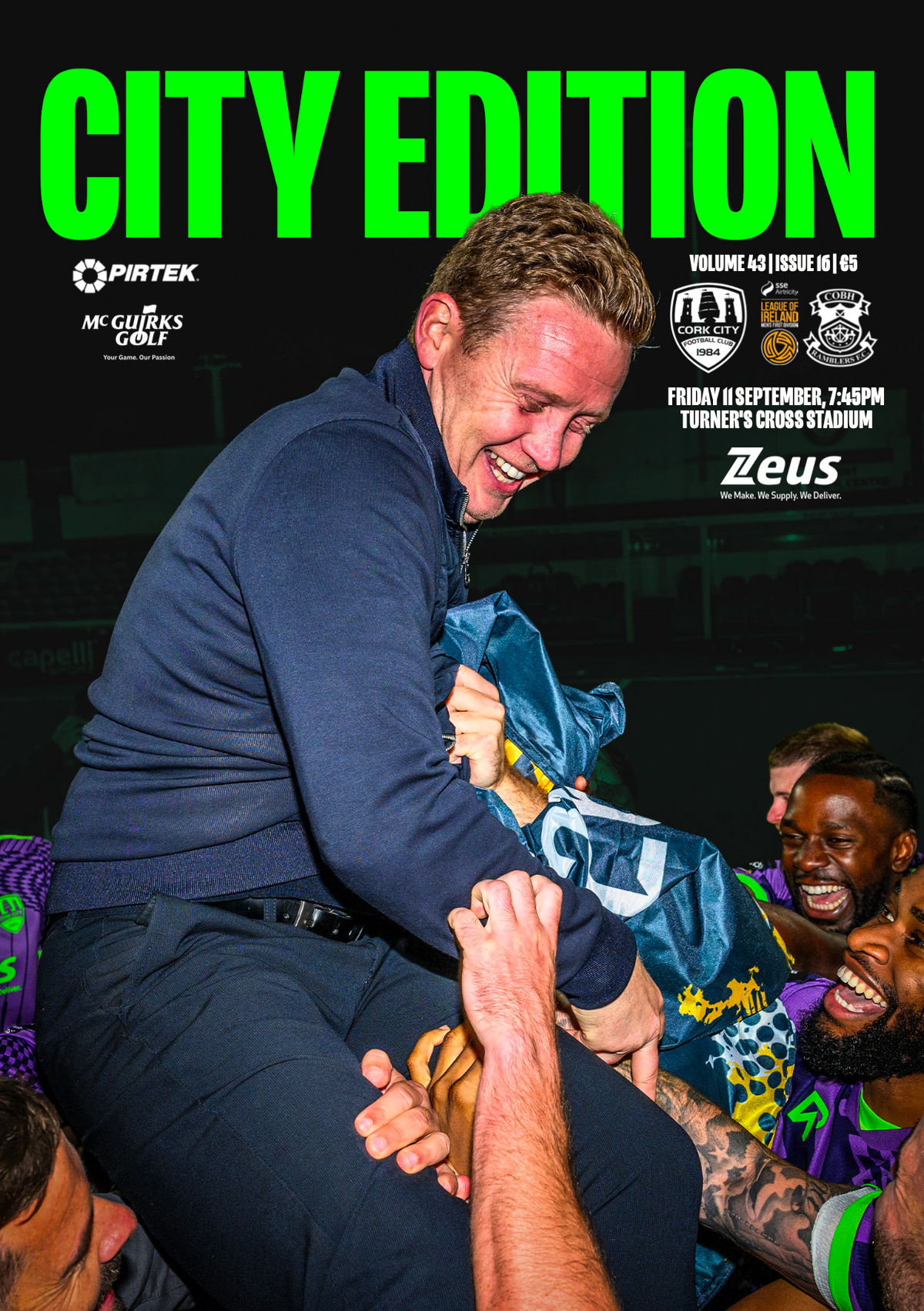 City Edition - City vs Cobh (Volume 43, Issue 16)