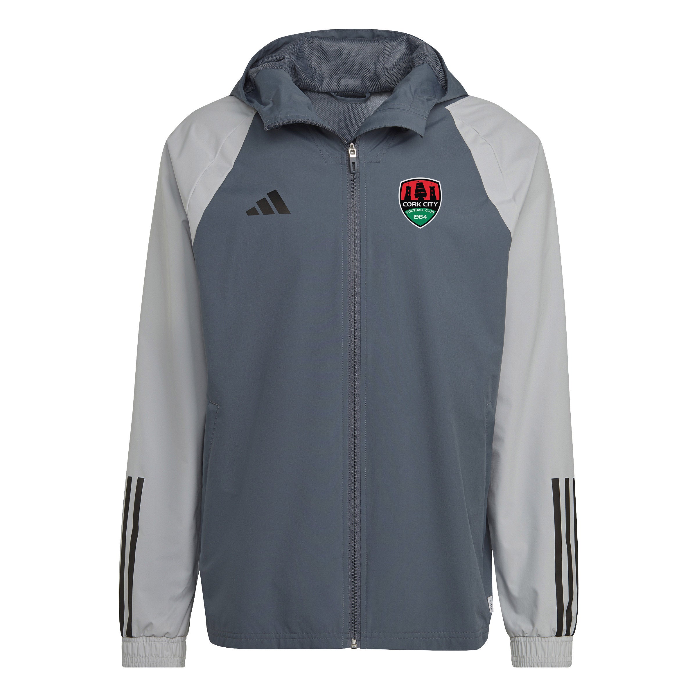 2024 Coaches All-Weather Jacket - Grey