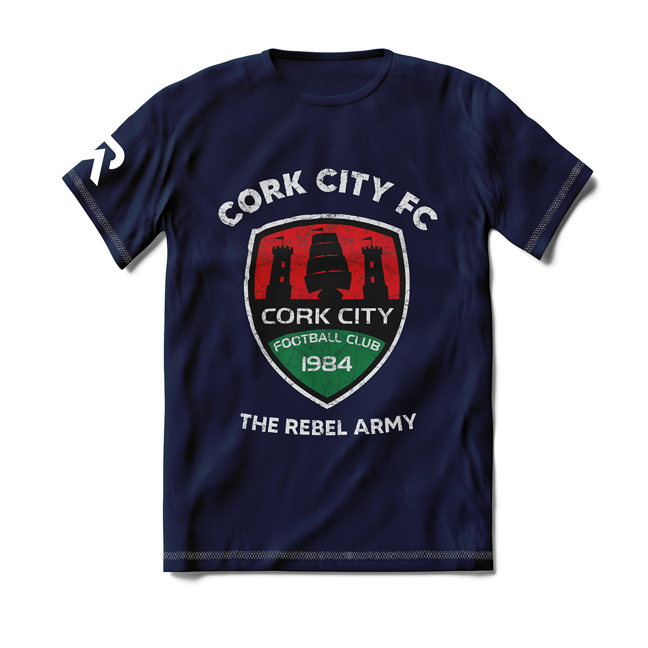 RA Crest T-Shirt Kids Navy