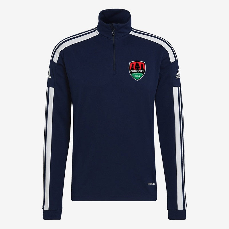 Adidas Navy Squad Training Top 1/4 Zip - Kids / Youths