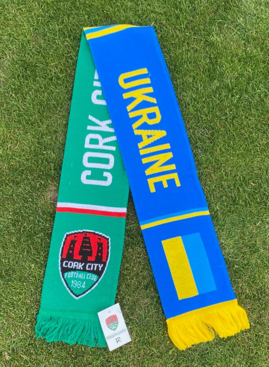 CCFC & Ukraine Half/Half Scarf