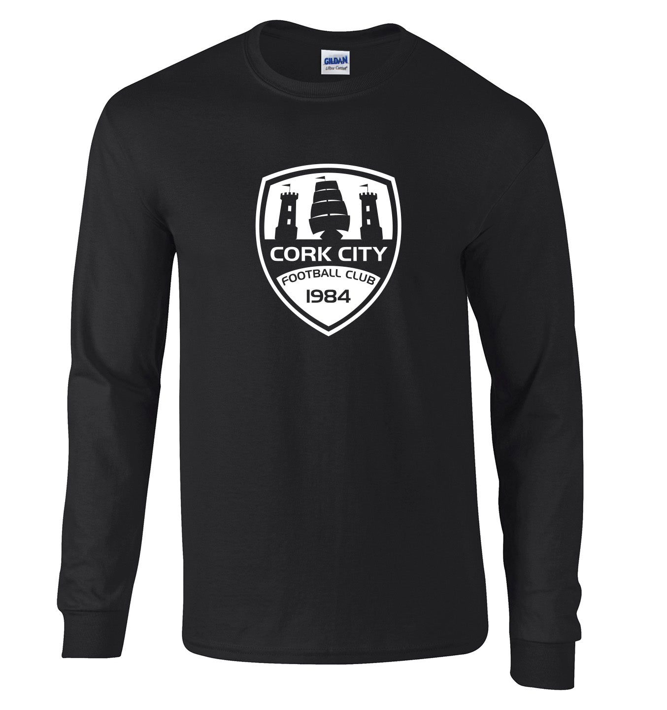 Black CCFC Long-sleeve Top / Tee