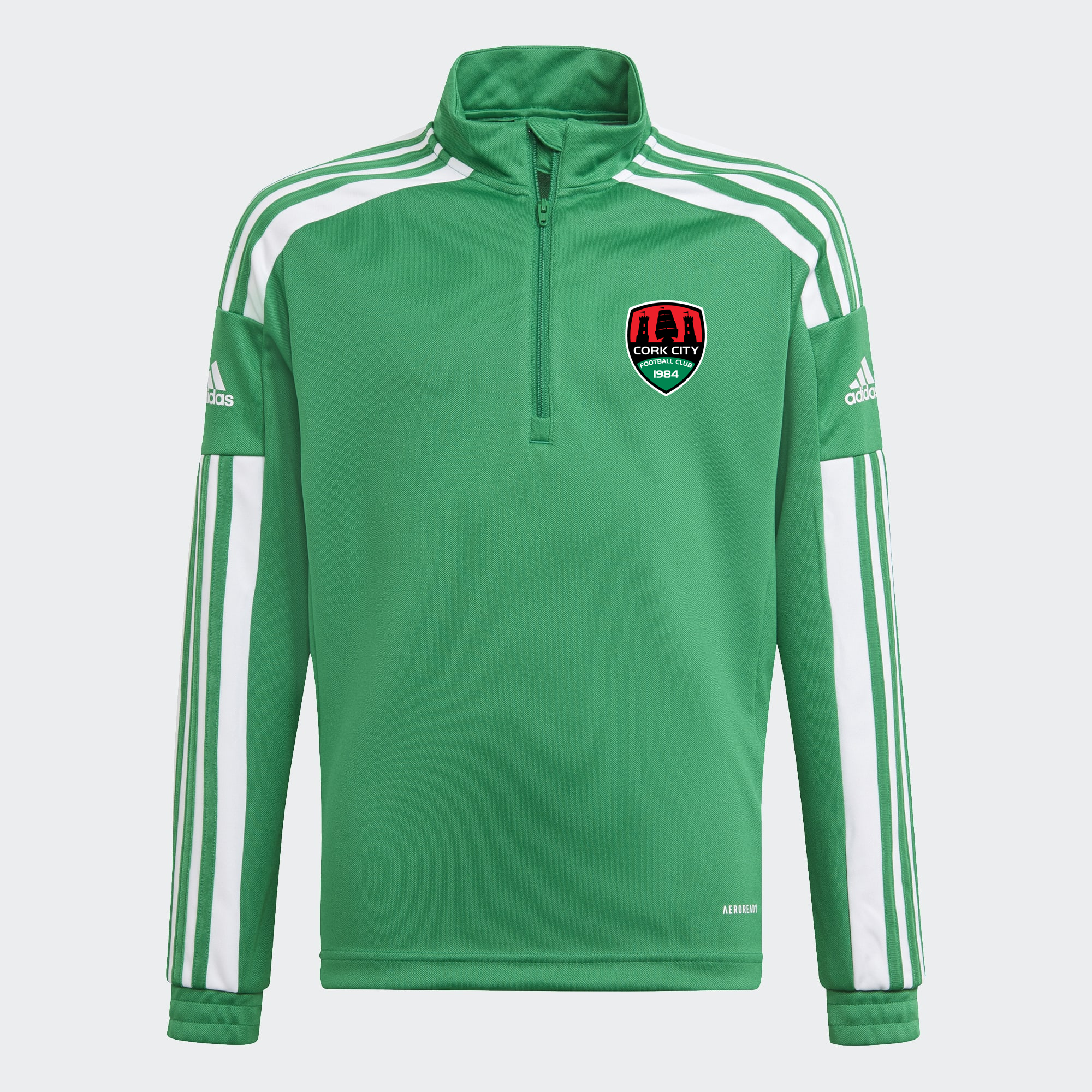 Adidas Green Squad Training Top 1/4 Zip - Kids / Youths