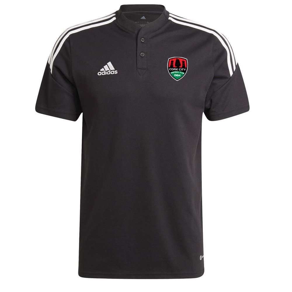 Adidas Condivo Black Polo Shirt