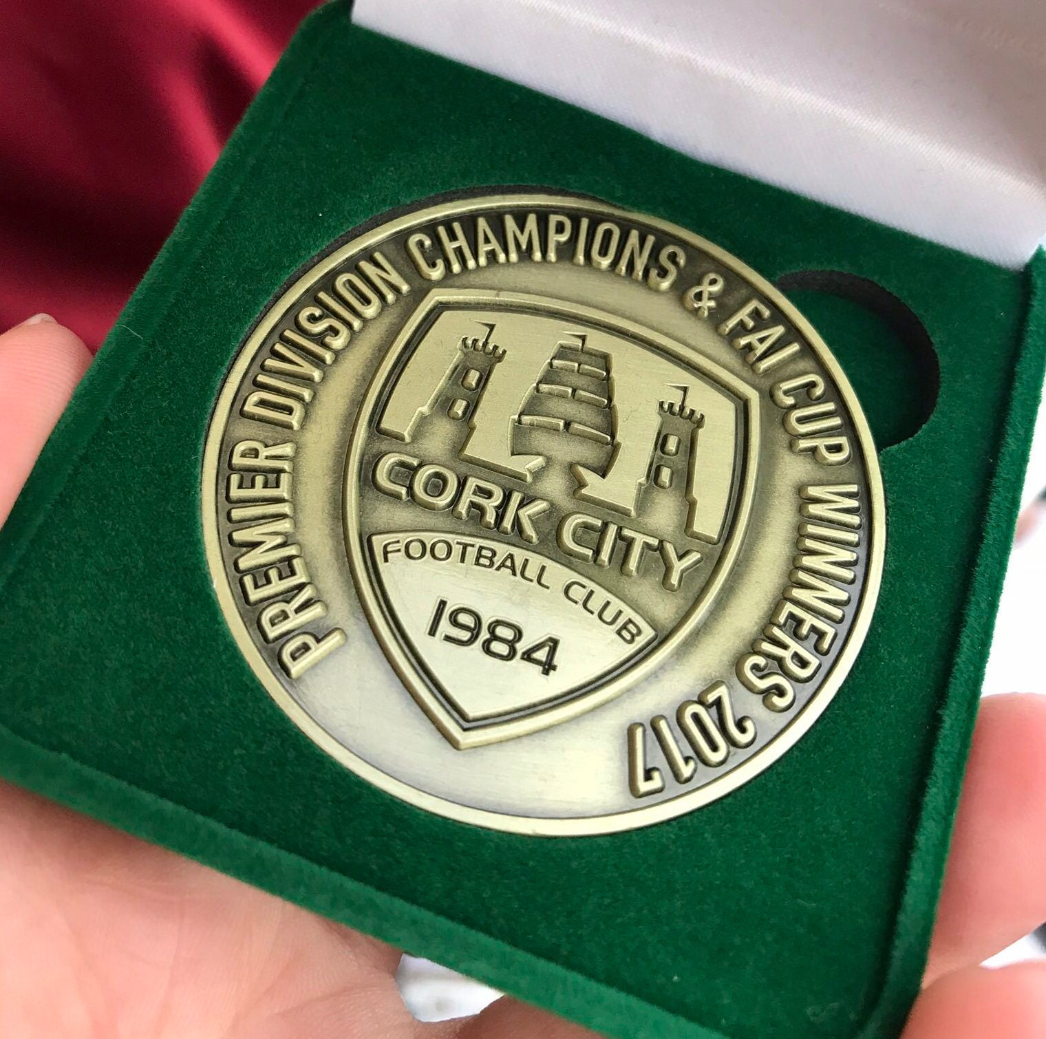 Double Winners 2017 Commemorative Medallion