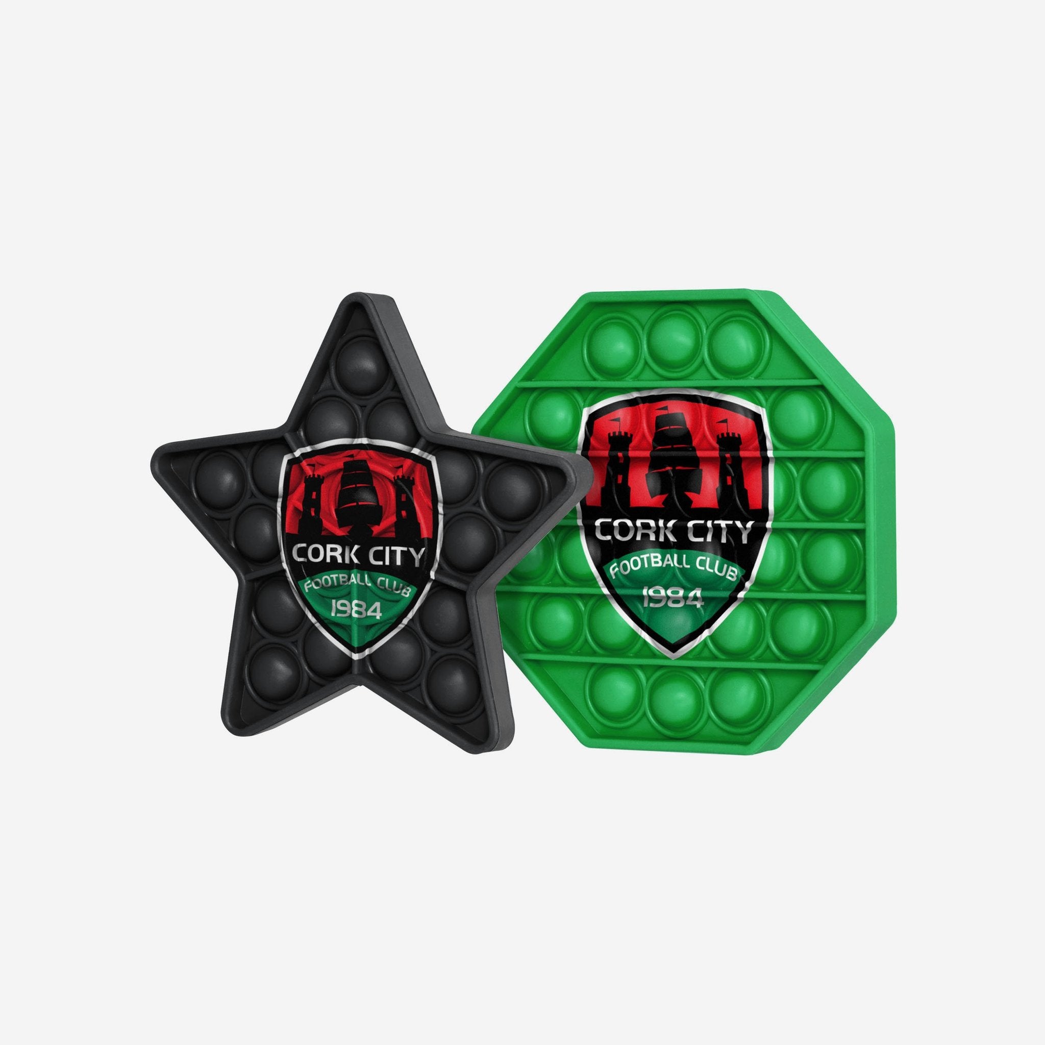 Octagon / Star Shape Push-itz Fidgets - 2-pack