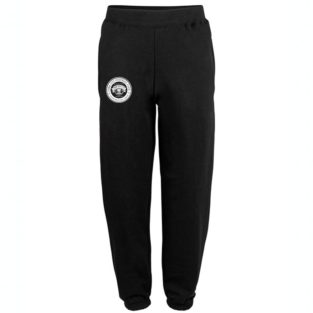 Retro 1990s Black Sweatpants