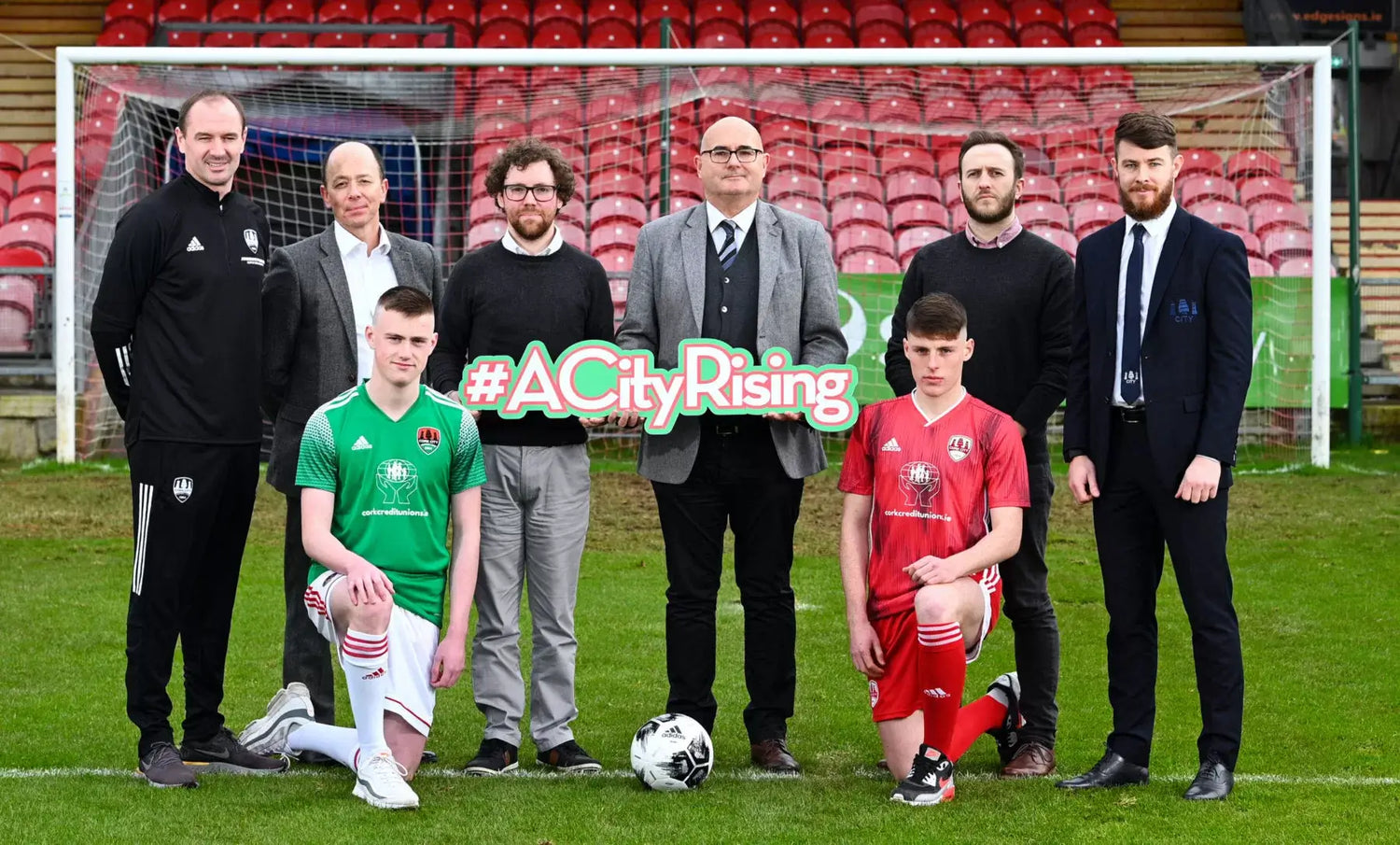 Cork City FC and Cork Credit Unions announce three-year academy partnership.