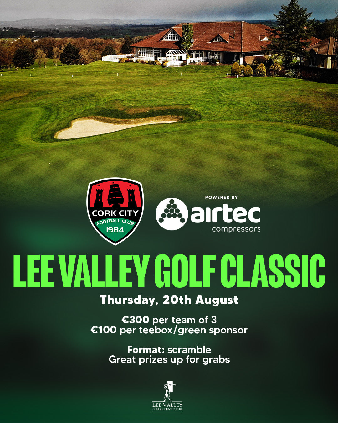 Annual Golf Classic Confirmed for Lee Valley