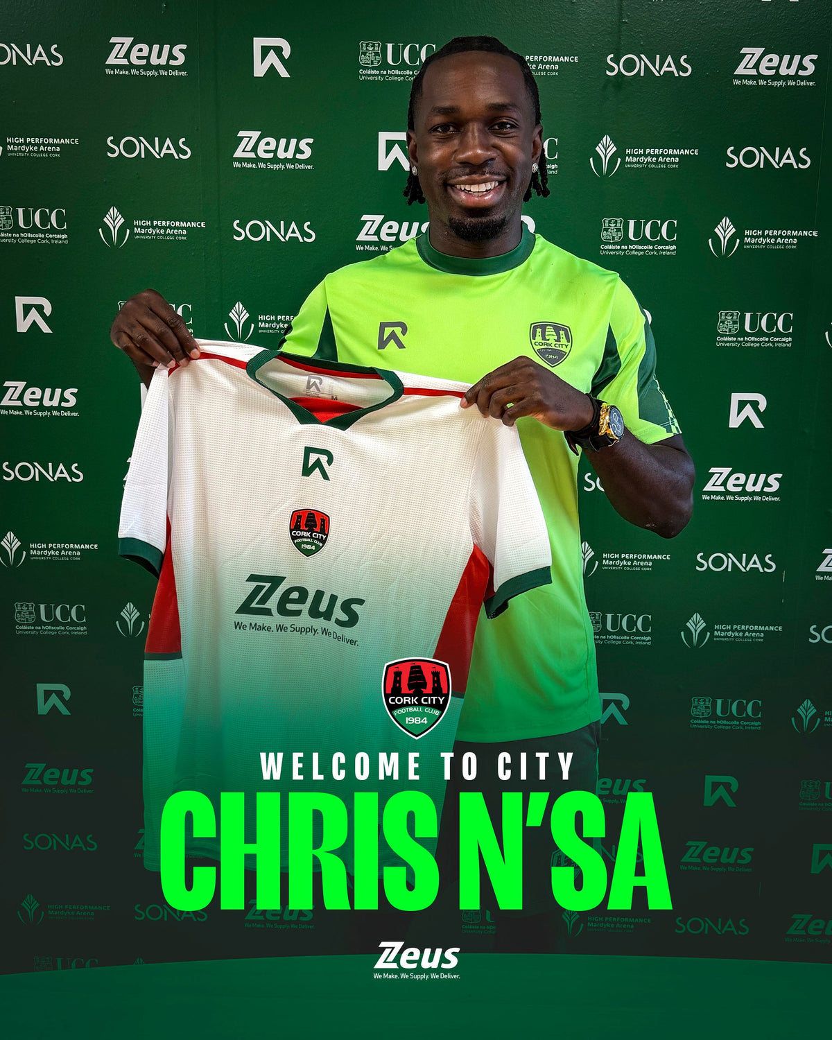 Welcome to City, Chris N'sa!