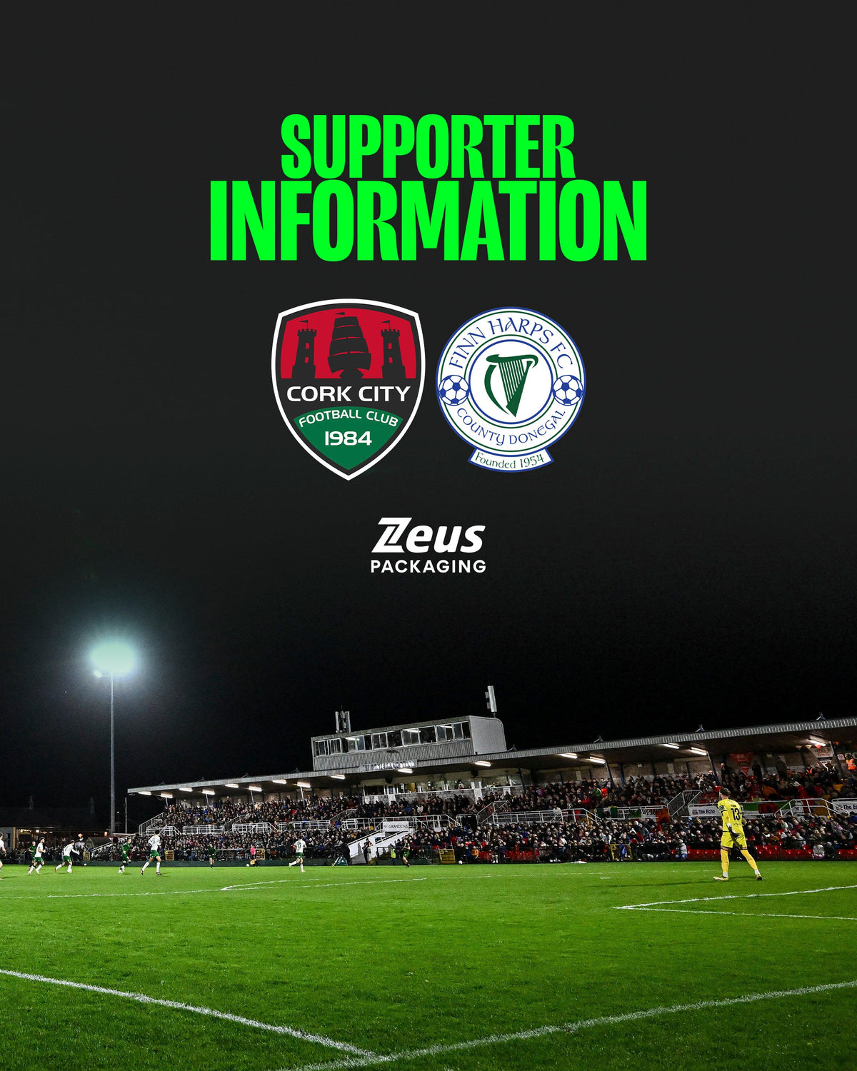 Supporter Information ahead of Finn Harps match