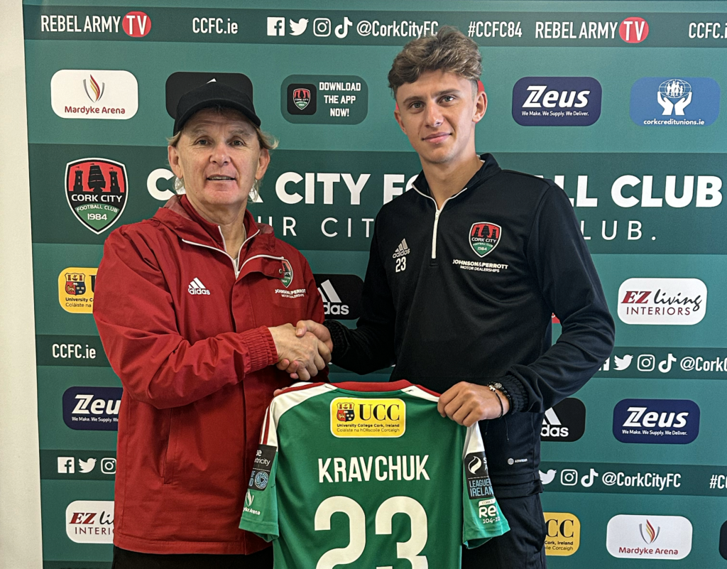 Andrii Kravchuk signs for Cork City!