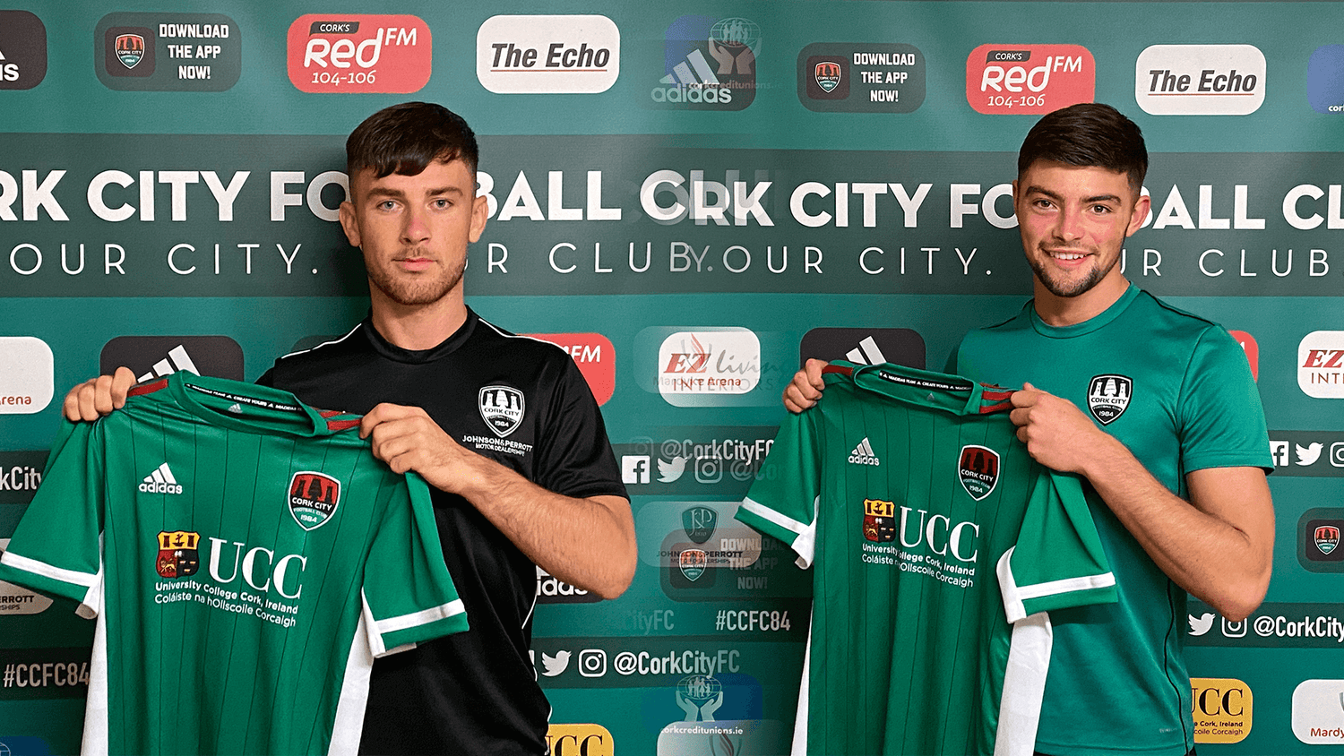 Aaron Bolger signs for City, Sean Kennedy signs Pro Contract