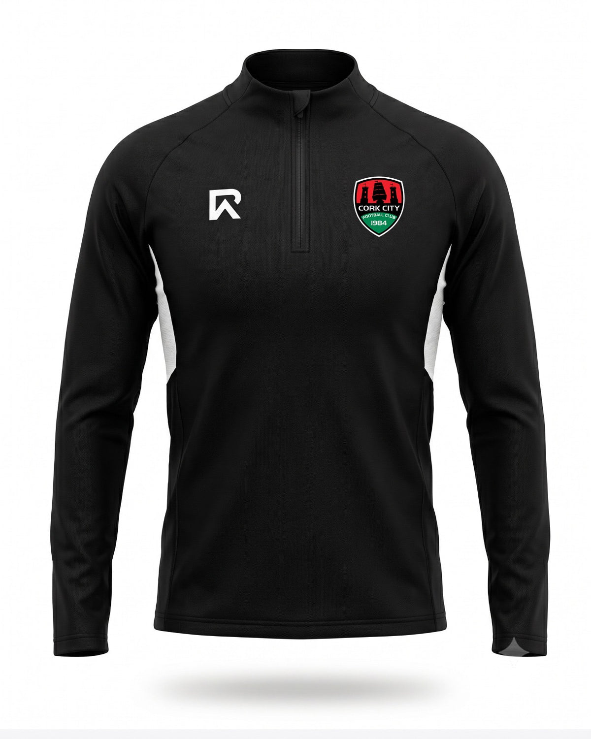 2026 Black/White Half Zip - Adult
