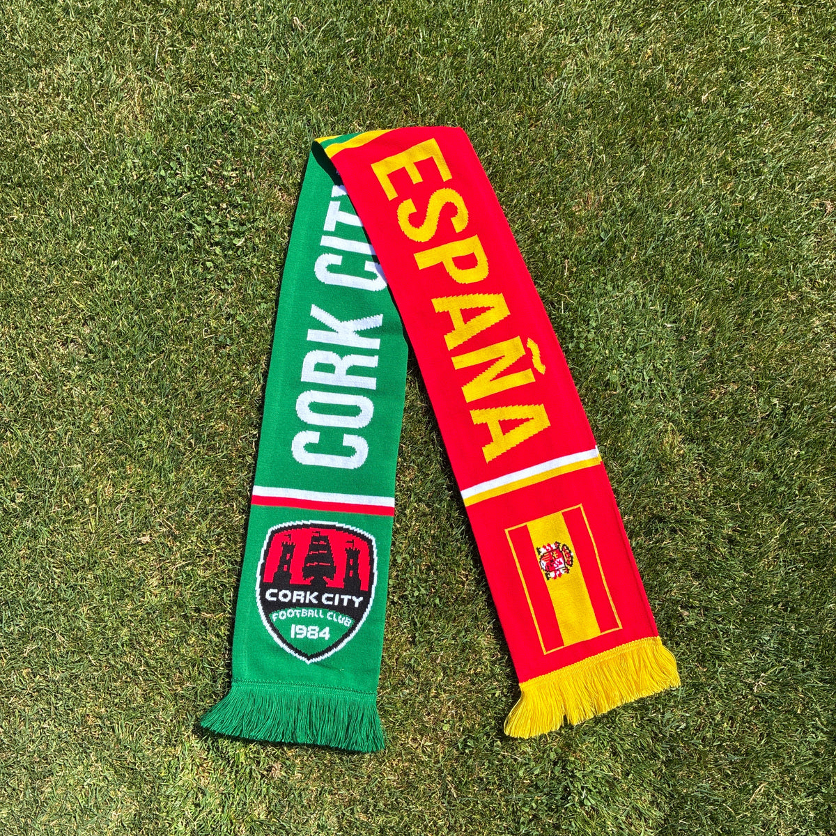 CCFC & Spain Half/Half Scarf