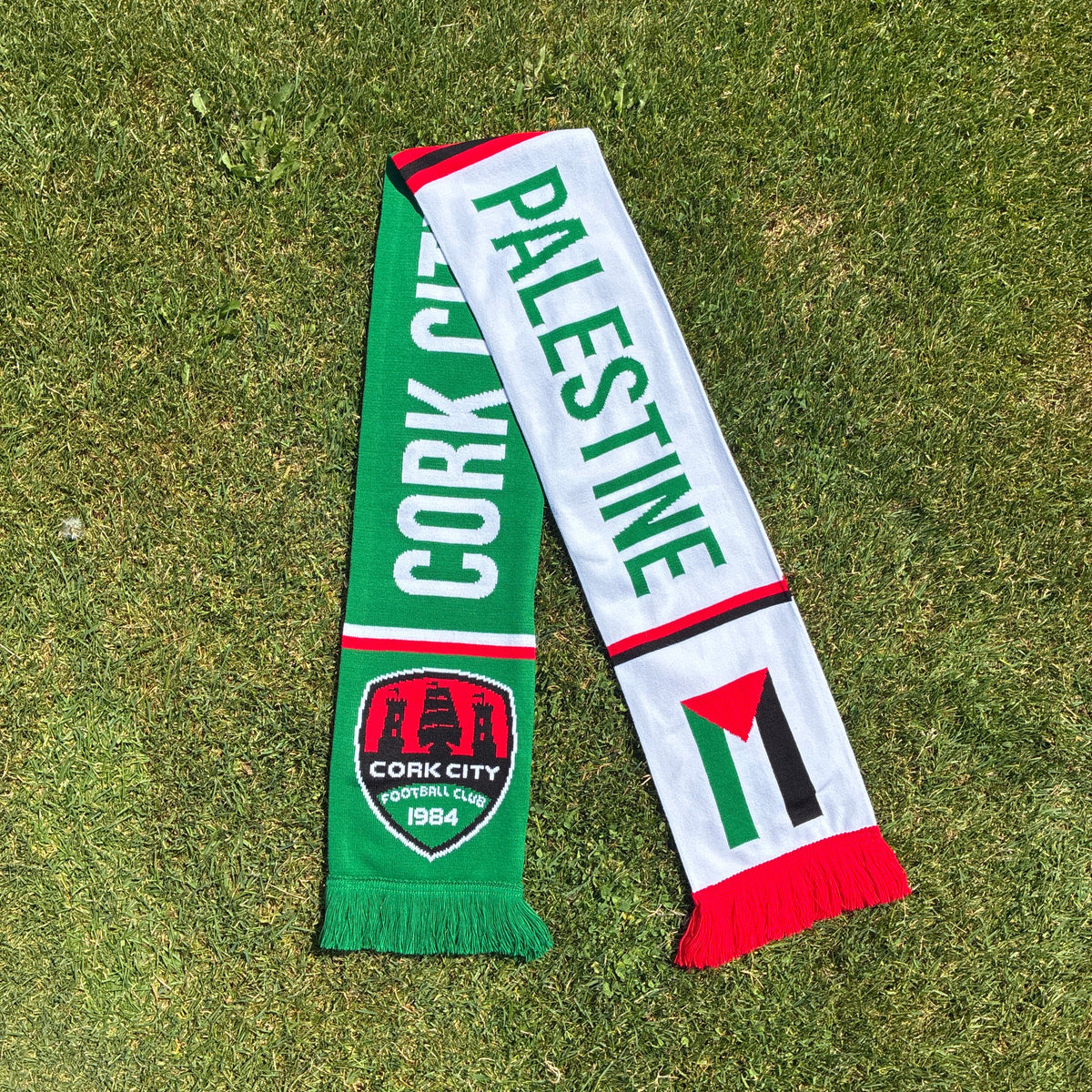 CCFC & Palestine Half/Half Scarf