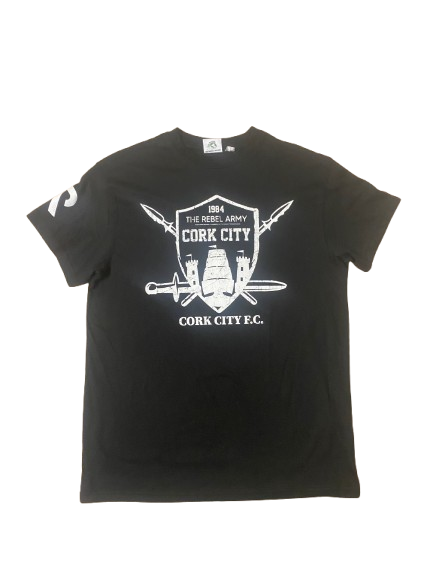 CCFC - Adults Shield Tee - Black