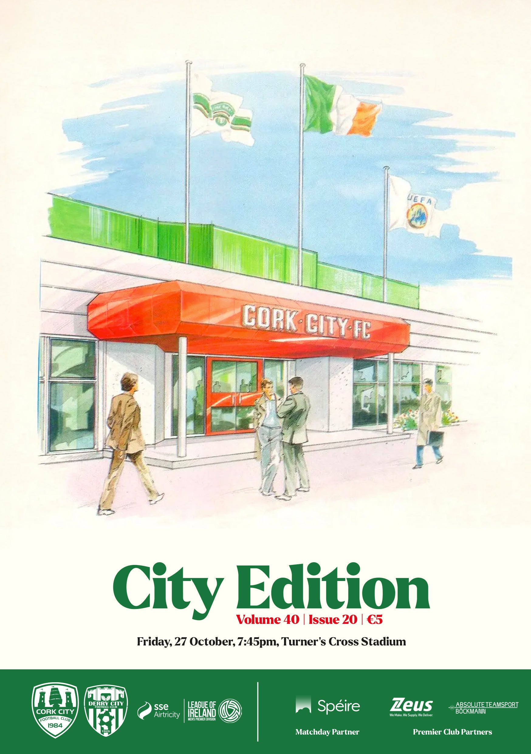 City Edition - CCFC vs Derry City (Volume 40, Issue 20) [PRINT & DIGITAL VERSION]