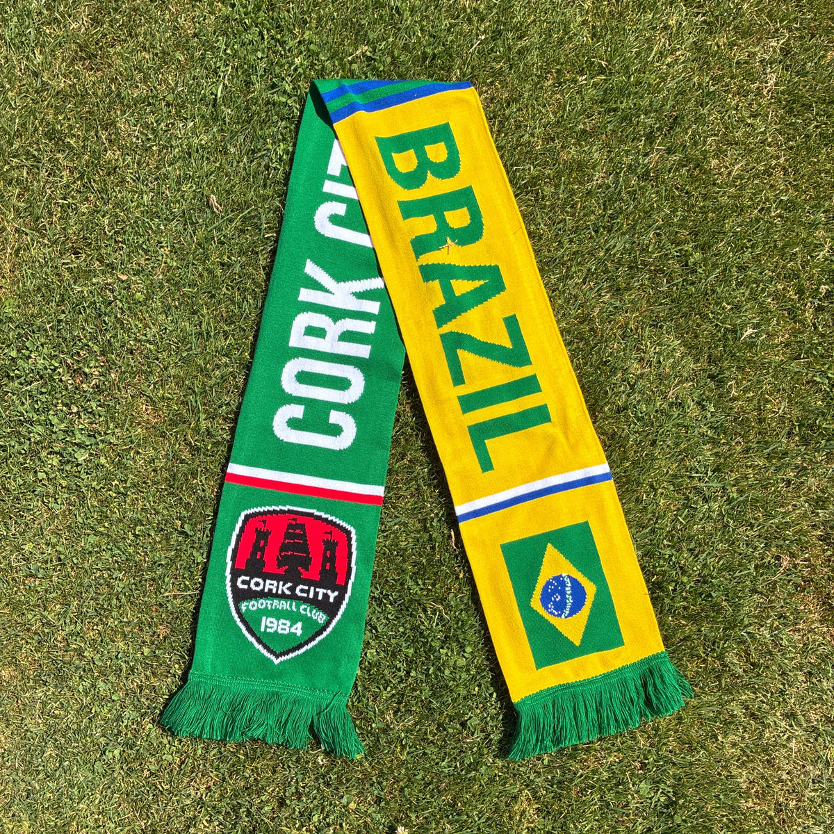 CCFC & Brazil Half/Half Scarf