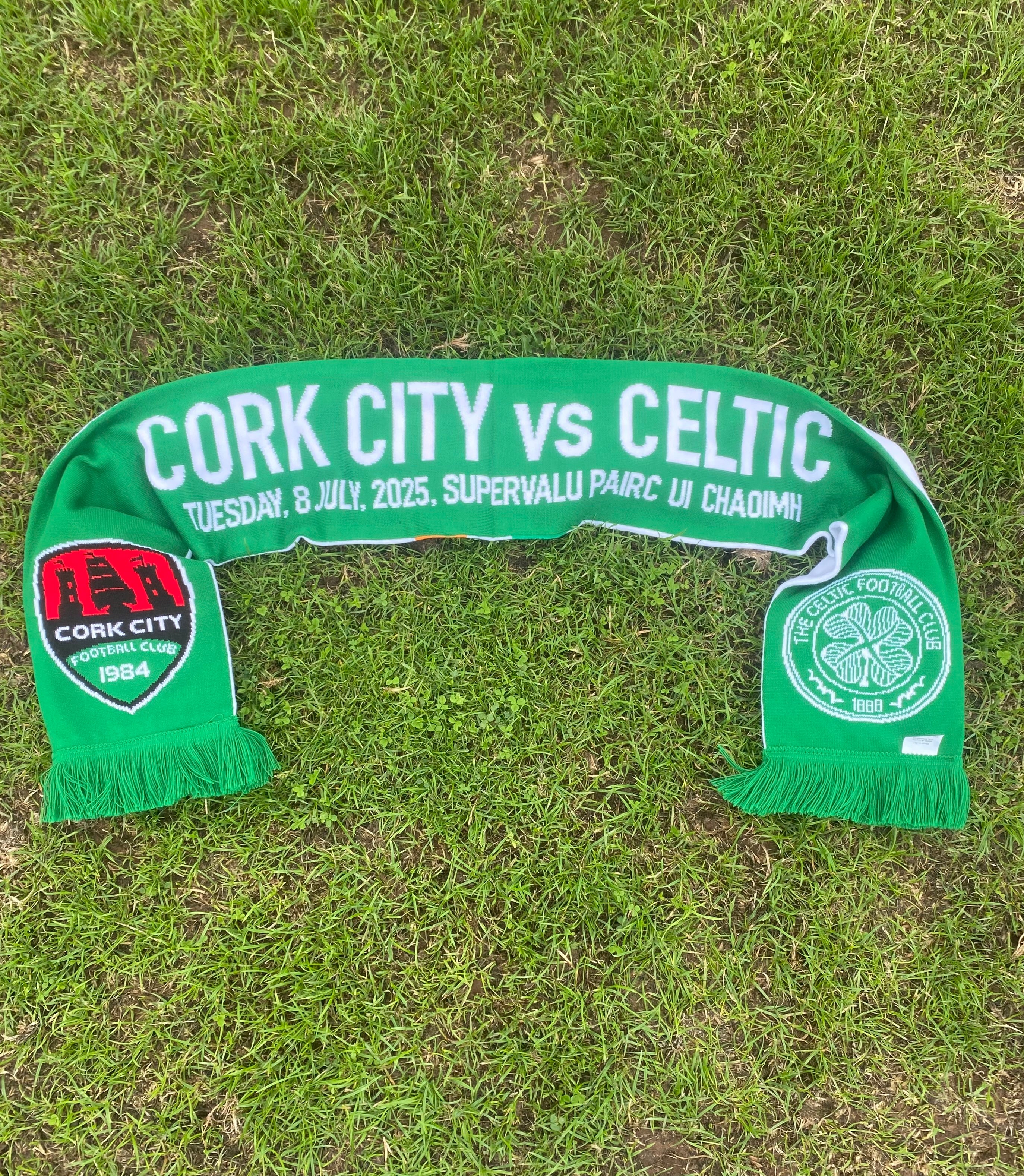 CCFC & Celtic Half/Half Fixture Scarf