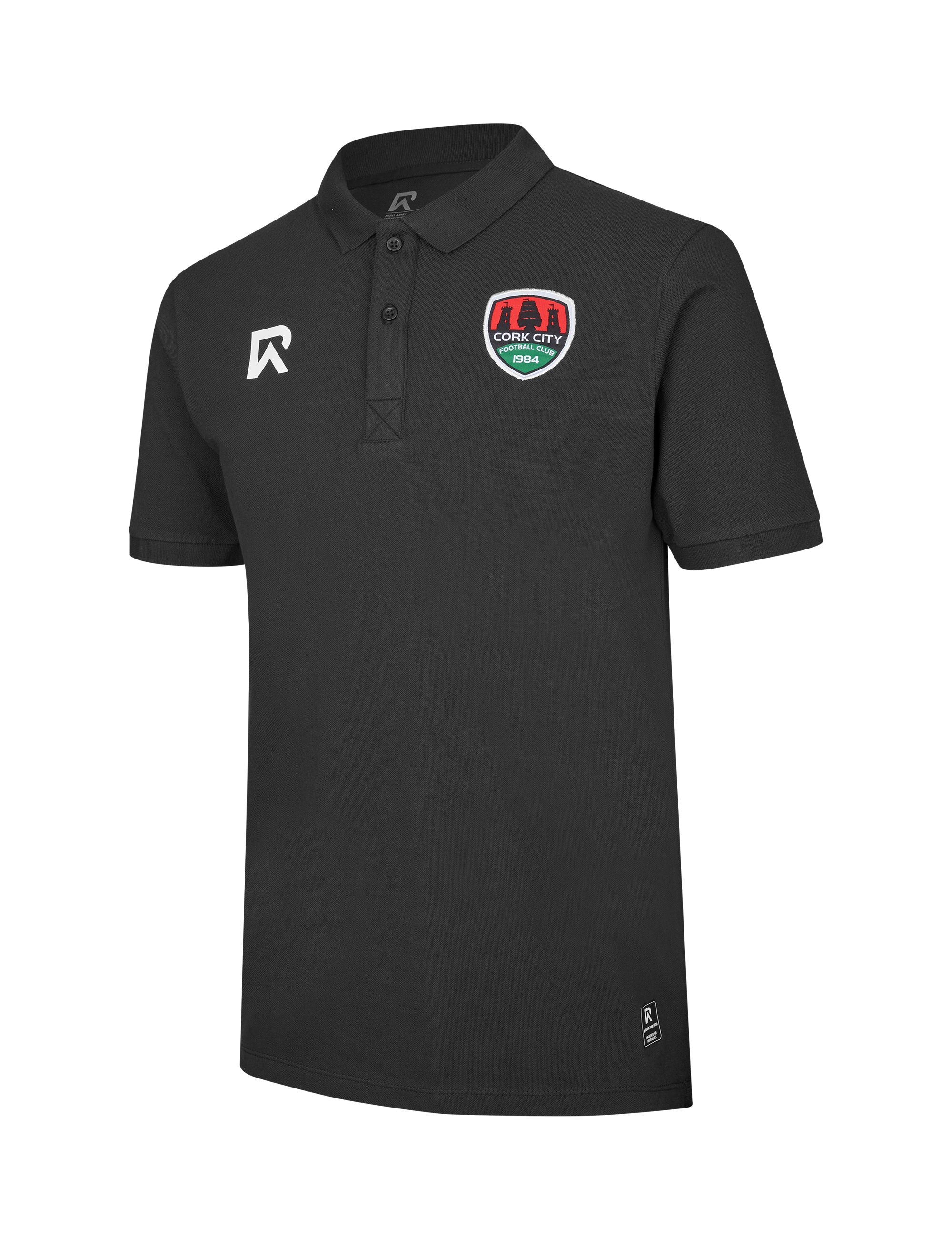 2025 Black Cotton Polo Shirt - Kids / Youths