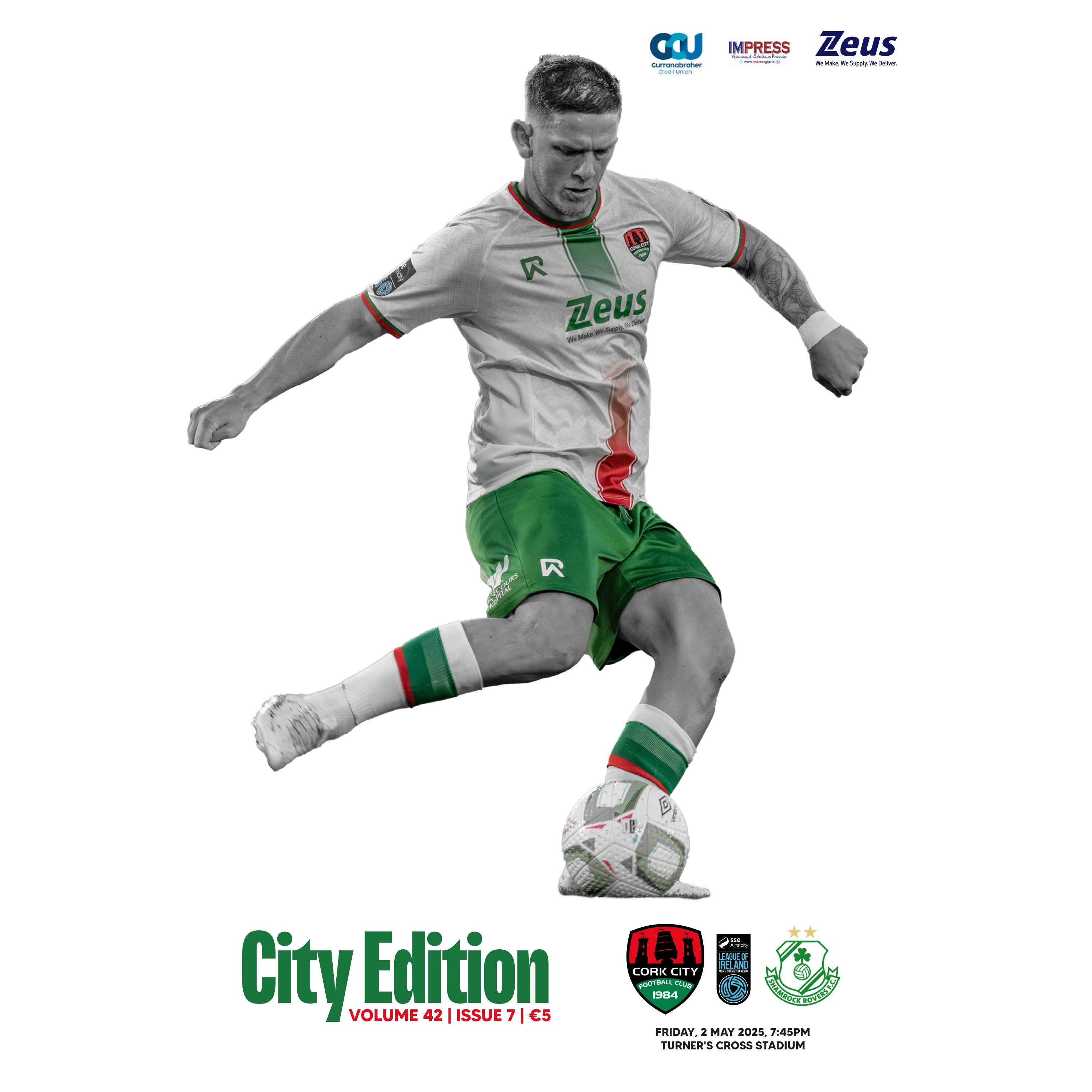 City Edition - City vs Shamrock (Volume 42, Issue 7) [PRINT & DIGITAL VERSION]
