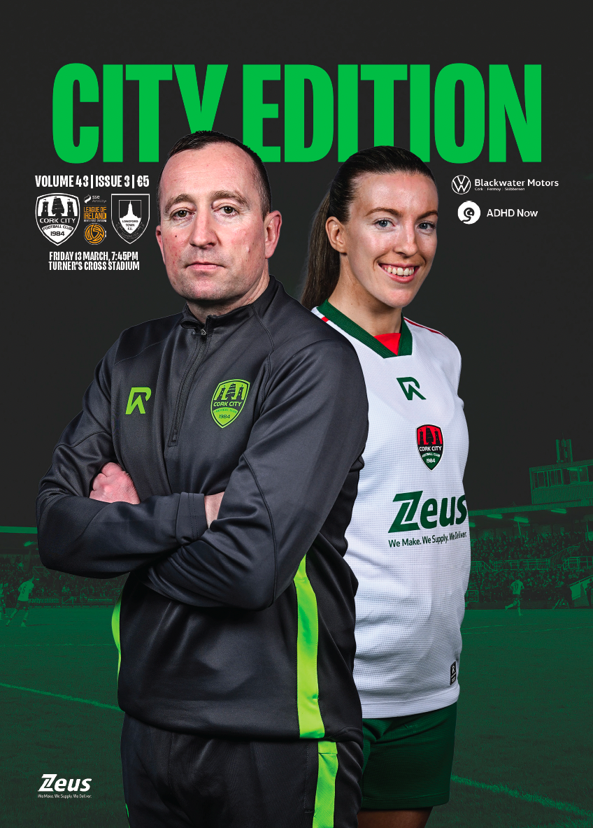 City Edition - City vs Longford Town (Volume 43, Issue 3)