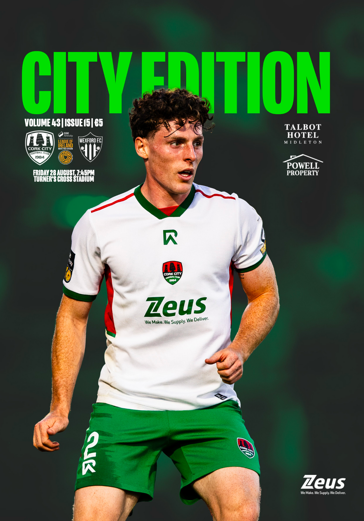 City Edition - City vs Wexford (Volume 43, Issue 15)