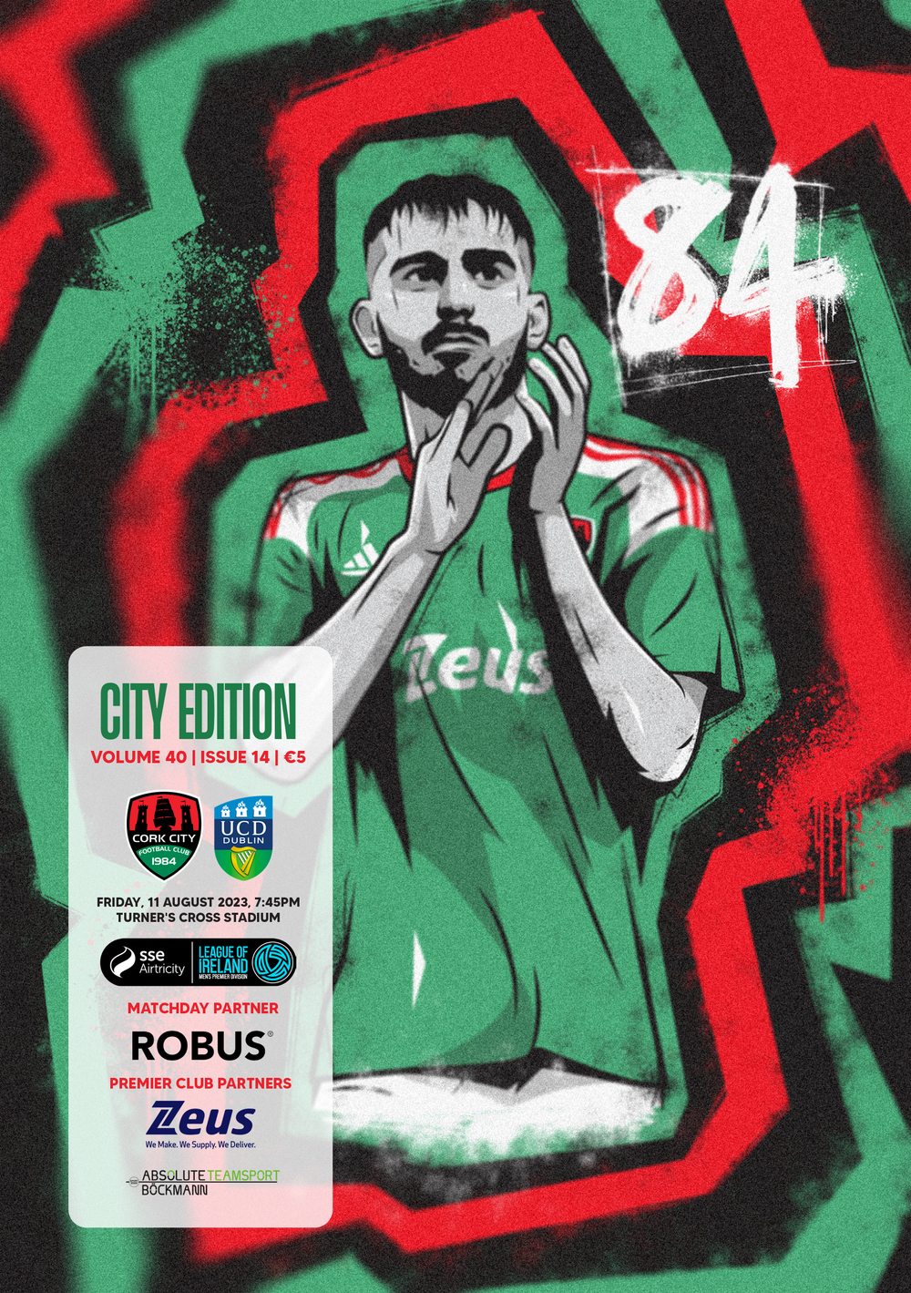 City Edition - CCFC vs UCD (Volume 40, Issue 14) [PRINT & DIGITAL VERS