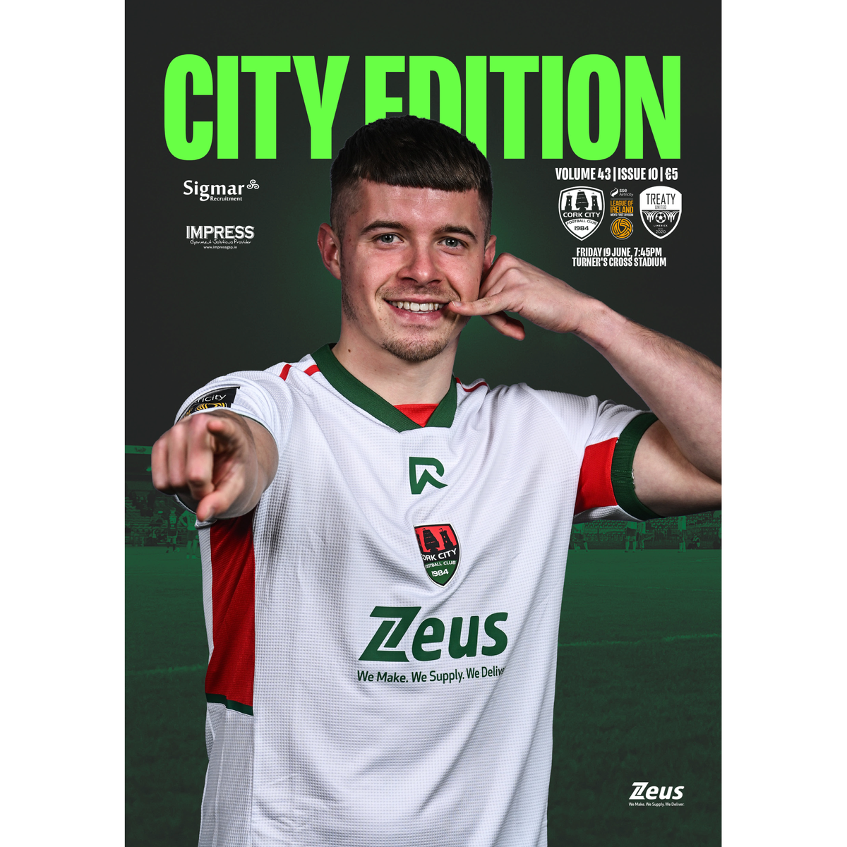 City Edition - City vs Treaty United (Volume 43, Issue 10)