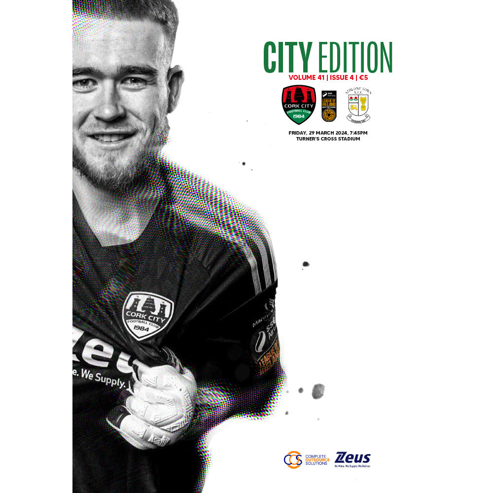 City Edition - CCFC vs Athlone Town (Volume 41, Issue 4) [PRINT & DIGITAL VERSION]