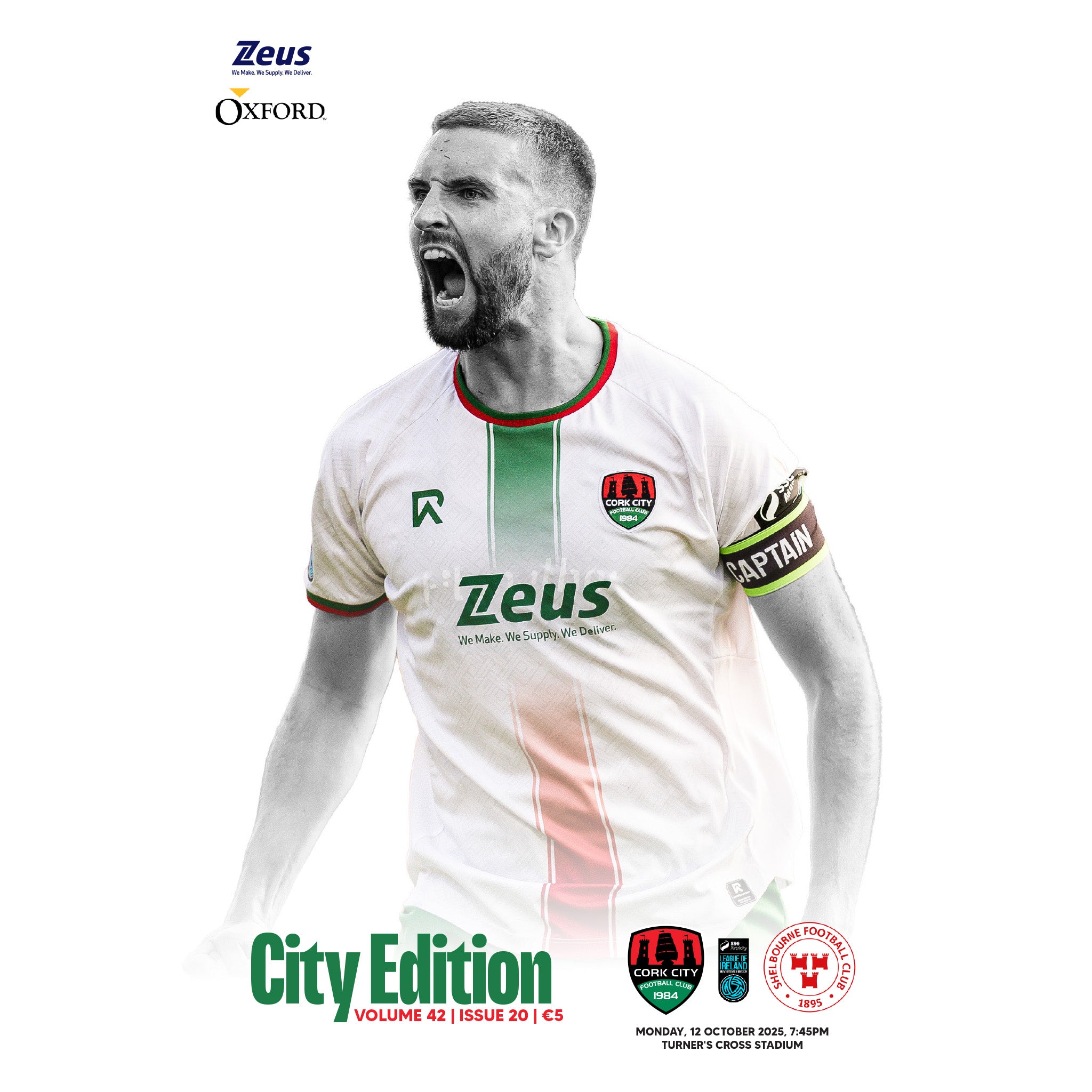 City Edition - City v Shelbourne (Volume 42, Issue 20)