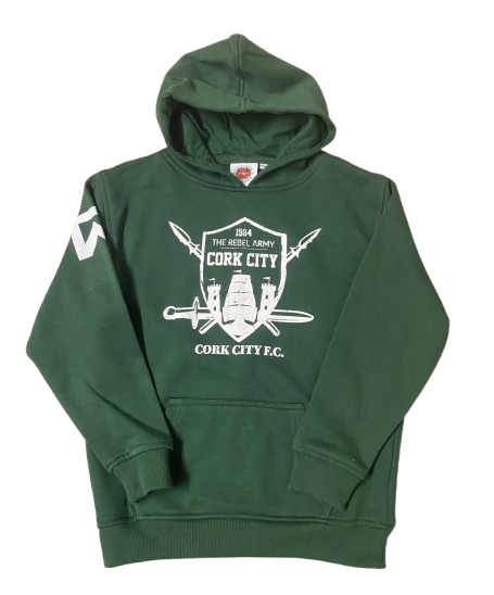 CCFC - Kids Shield Hoody - Green