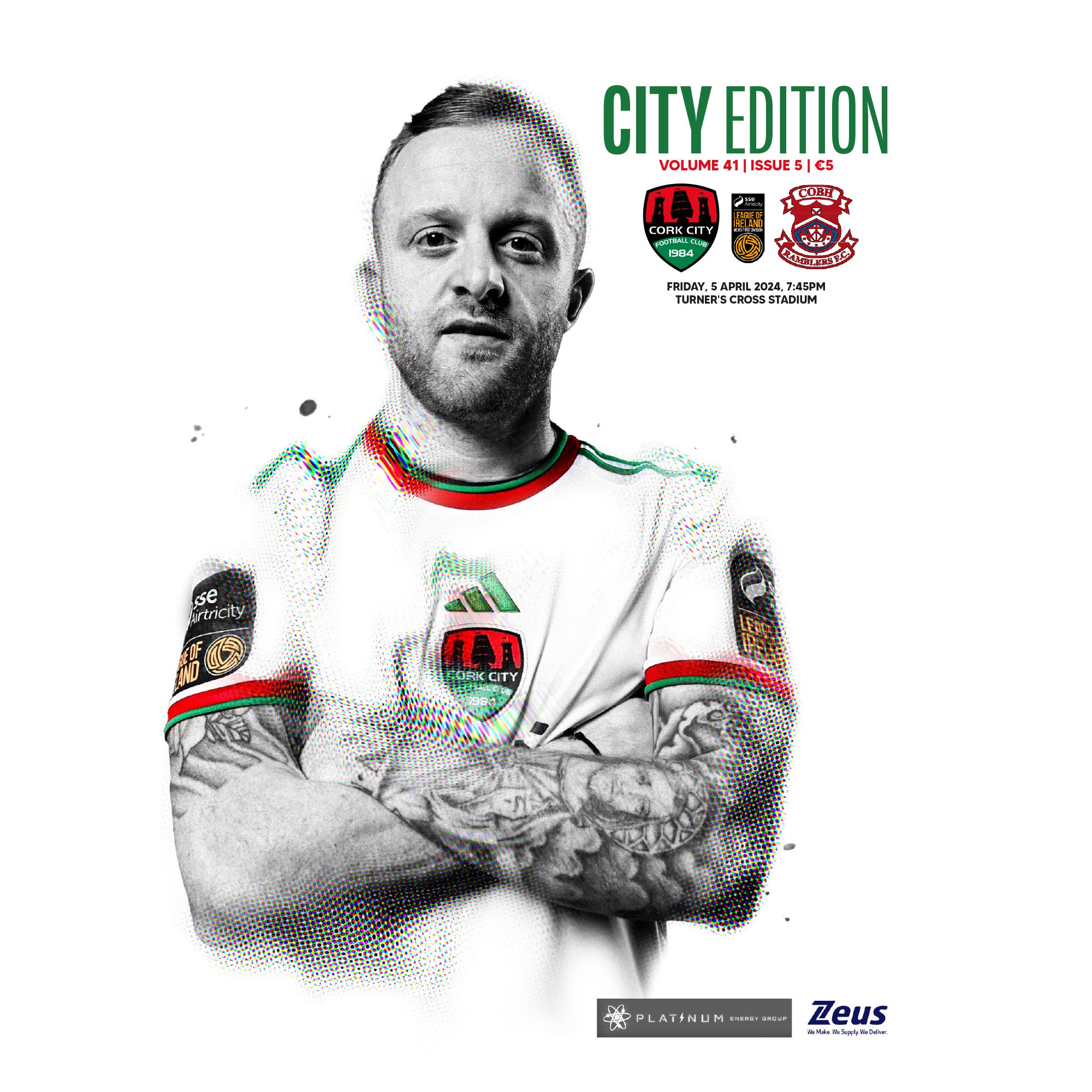 City Edition - CCFC vs Cobh Ramblers (Volume 41, Issue 5) [PRINT & DIGITAL VERSION]