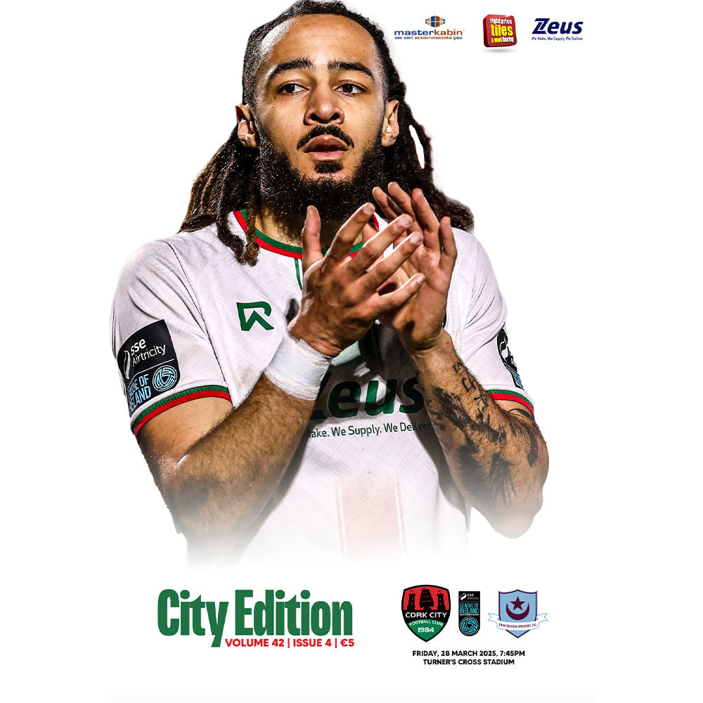 City Edition - City vs Drogheda United (Volume 42, Issue 4) [PRINT & DIGITAL VERSION] (Copy)