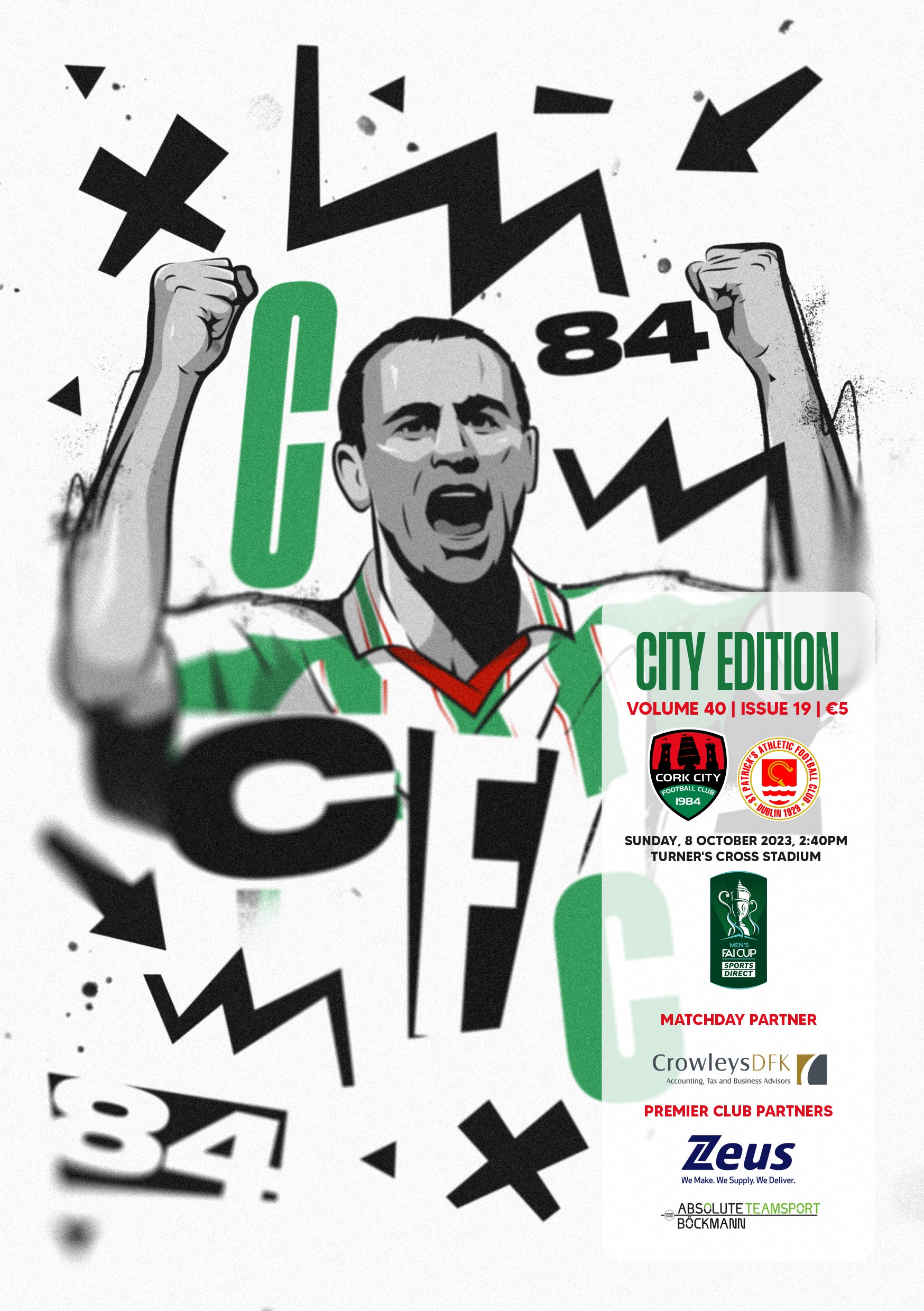 City Edition - CCFC vs St. Patrick's Athletic (Volume 40, Issue 19) [PRINT & DIGITAL VERSION]