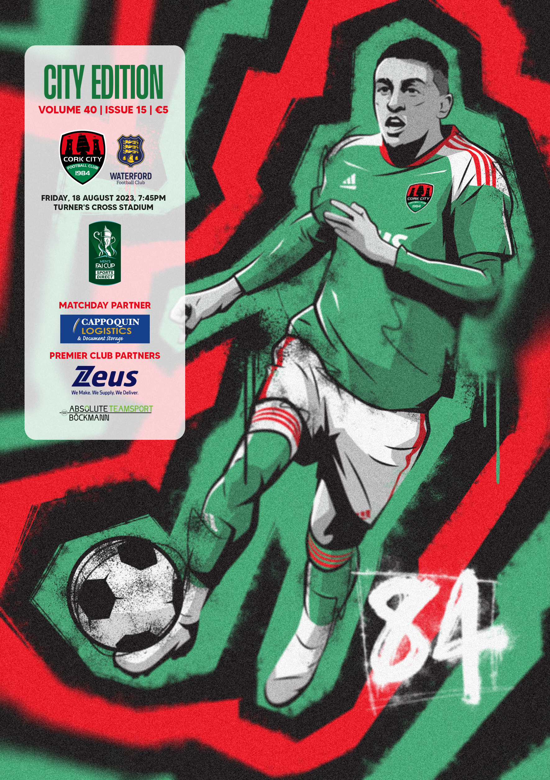 City Edition - CCFC vs Waterford (Volume 40, Issue 15) [PRINT & DIGITAL VERSION]