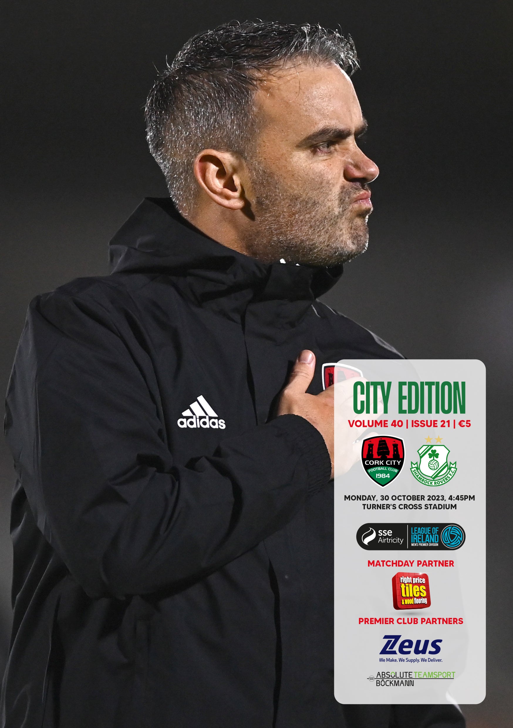 City Edition - CCFC vs Shamrock Rovers (Volume 40, Issue 21) [PRINT & DIGITAL VERSION]