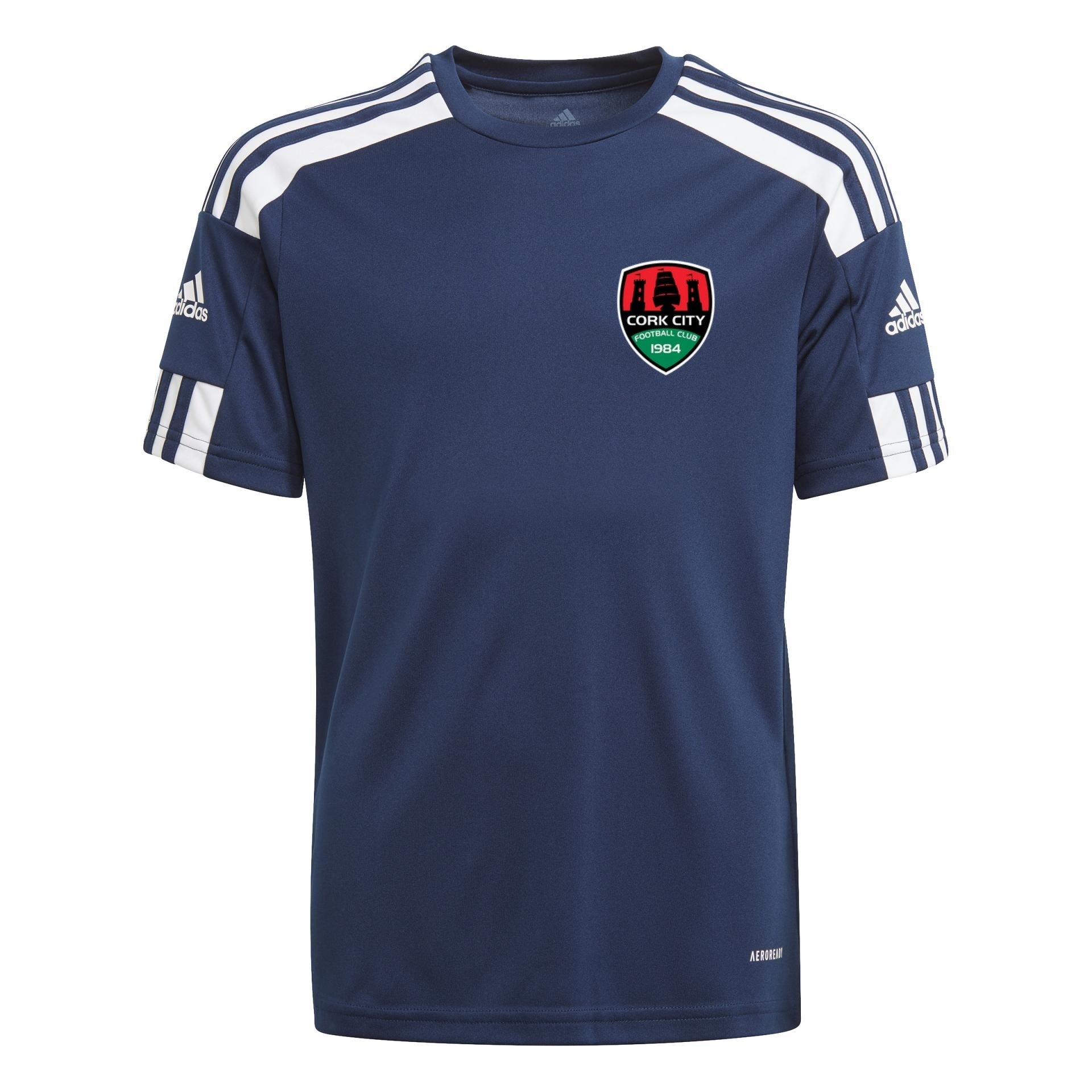 Adidas Navy Squad Training Tee - Kids / Youths