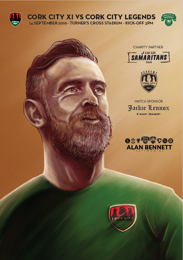 Alan Bennett Testimonial Match Programme (14 Sept-2019)